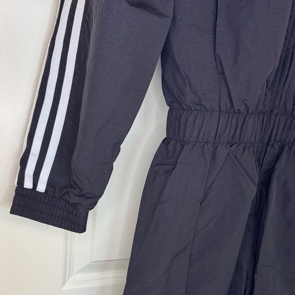 Adidas Black Jumpsuit with White Accents - Picture 3 of 7